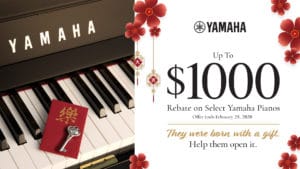 Yamaha Rebate Promotion @ Ruggero Piano
