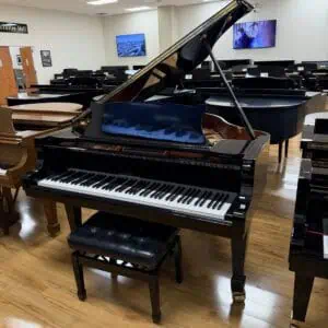 Brodmann BG-150 #0001016 Polished Ebony 5' Grand Piano