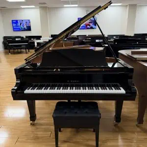Kawai CA-60 #1765833 Polished Ebony 6' 9" Grand Piano