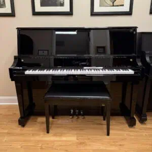 Essex EP-123 #E167797 Polished Ebony 48.5" Upright Piano