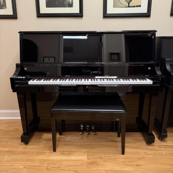 Essex EP-123 #E167797 Polished Ebony 48.5" Upright Piano