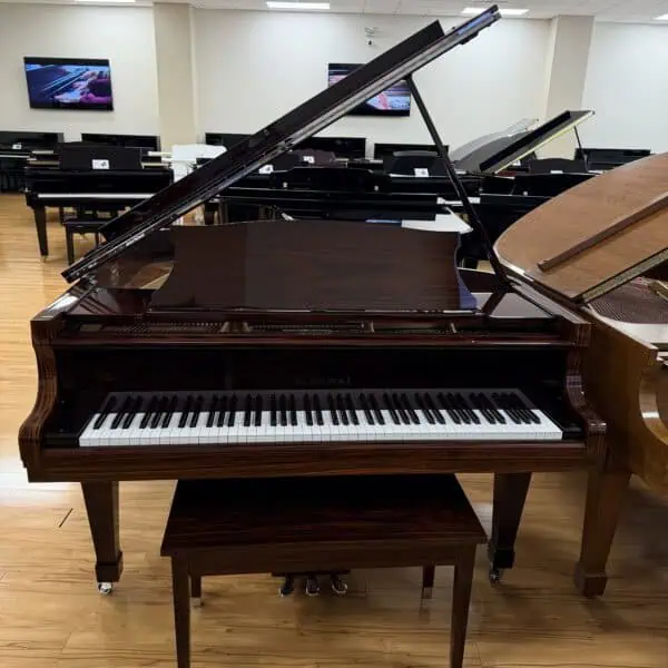 Kawai KG-2E #1864180 Sapele Mahogany Polish 5' 10" Grand Piano