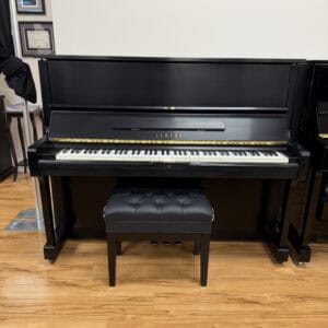 Yamaha U1 #4254307 Satin Ebony 48" Upright Piano