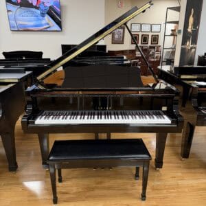 Yamaha C2 #5882764 Polished Ebony 5' 8" Grand Piano