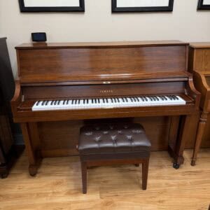 Yamaha P22 #T138888 Satin Walnut 45" Upright Piano